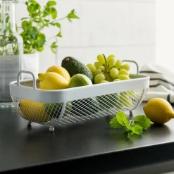 Accessoires De Cuisine^CASA PURO Petit Panier Blanc