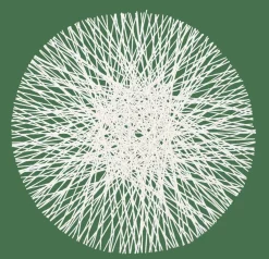 Sets De Table^CASA RAMI Set De Table Blanc