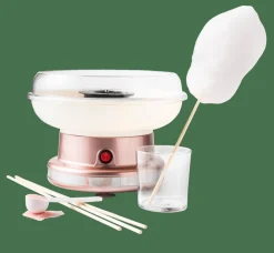 Appareils De Cuisine^CASA RETRO FUN Machine à Barbe à Papa Rose