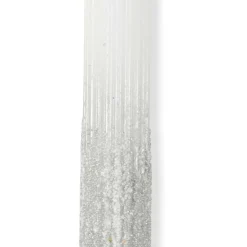 Bougies^CASA RIBGLI Bougie Côtelée Blanc