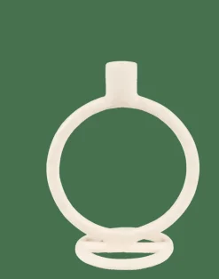 Bougeoirs^CASA RINGS Bougeoir Blanc