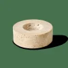 Porte-Bougies^CASA TRAVERTIN Support Bougie Chauffe-plat Naturel