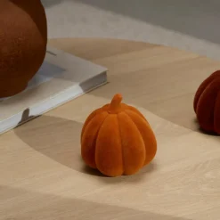 Halloween|Automne^CASA VELVET Citrouille Rouge