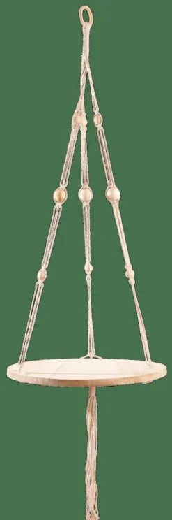 Porte-Plantes À Suspendre^CASA WOODY Table à Plantes À Suspendre Naturel